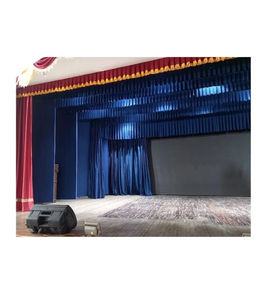 Drama stage background curtains